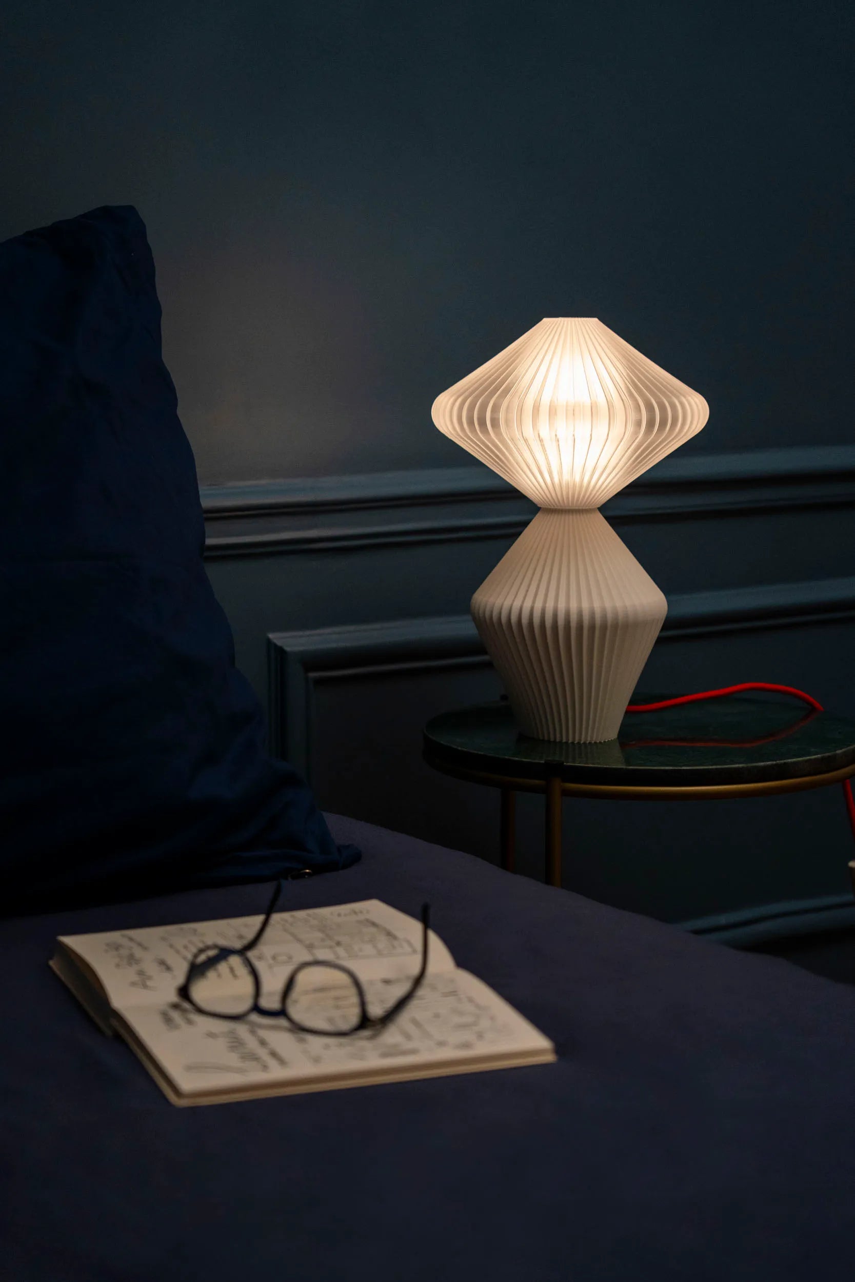 Lampe Marie-Lee - Blue Army Ma boutique