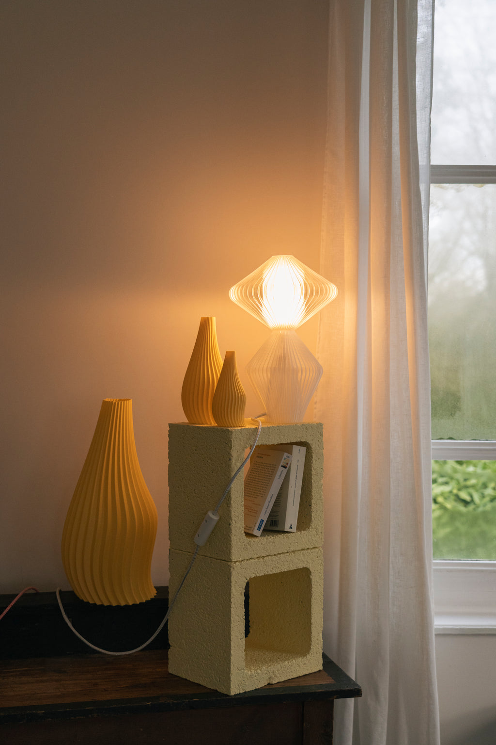 Lampe Marie-Lee Transparent