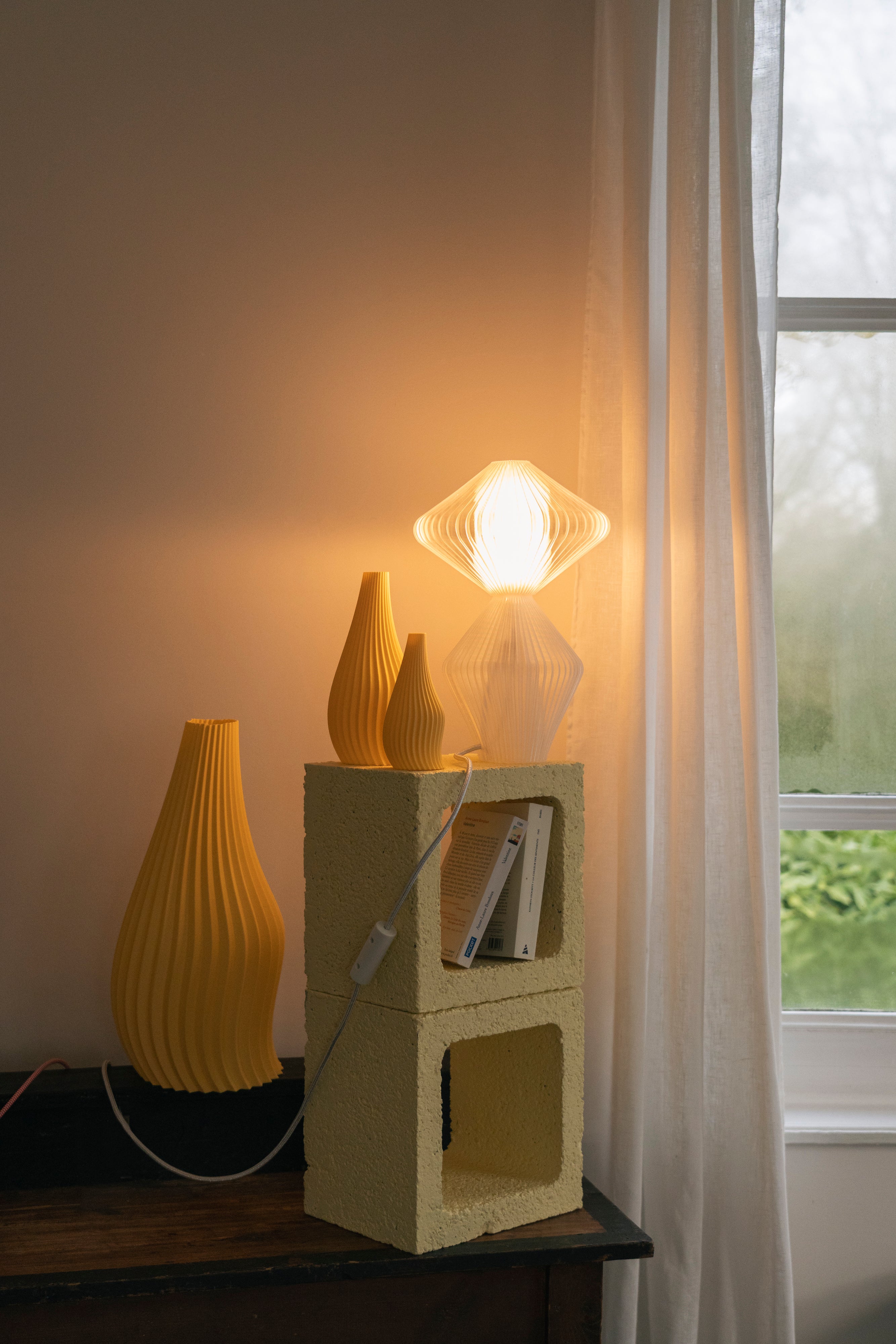 Lampe Marie-Lee Transparent