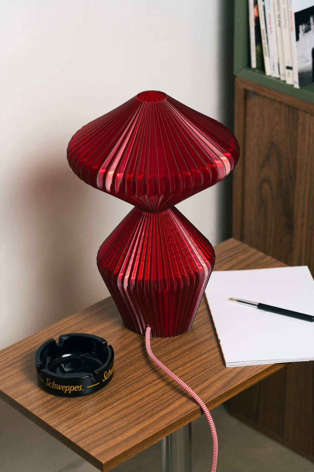 Lampe Marie-Lee Translucide - Bordeaux