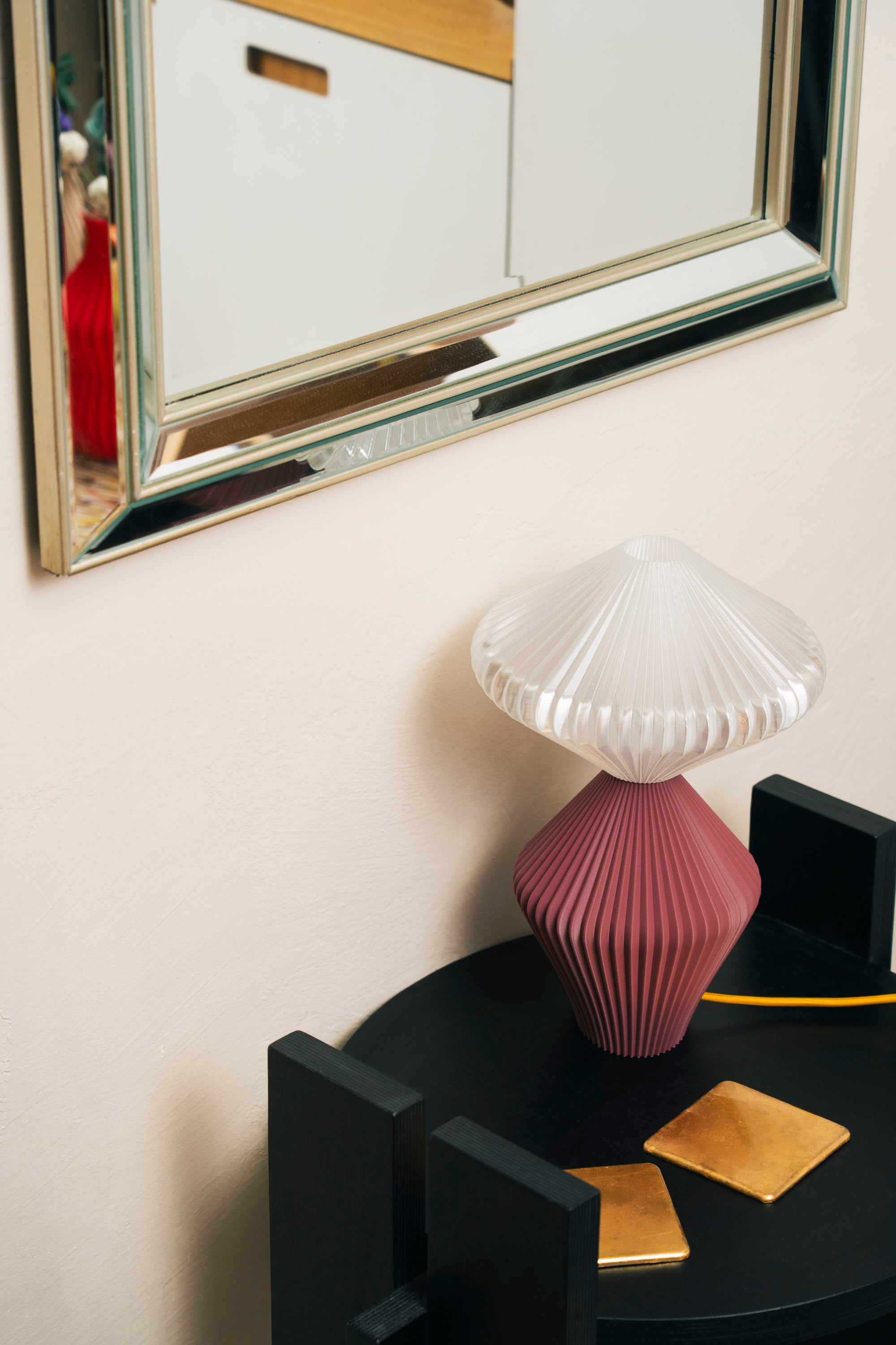 Lampe Marie-Lee - Bordeaux Mat