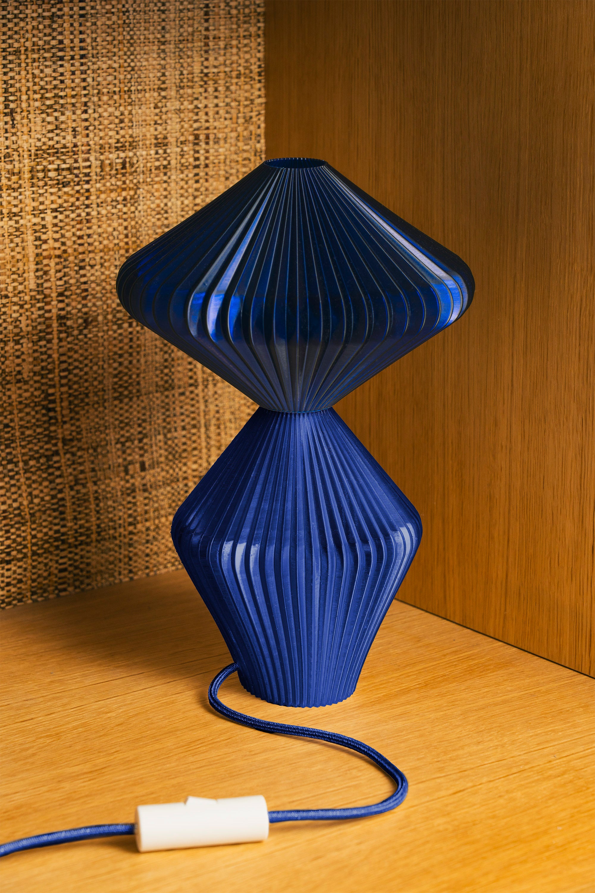 Lampe Marie-Lee Translucide - Bleu nuit