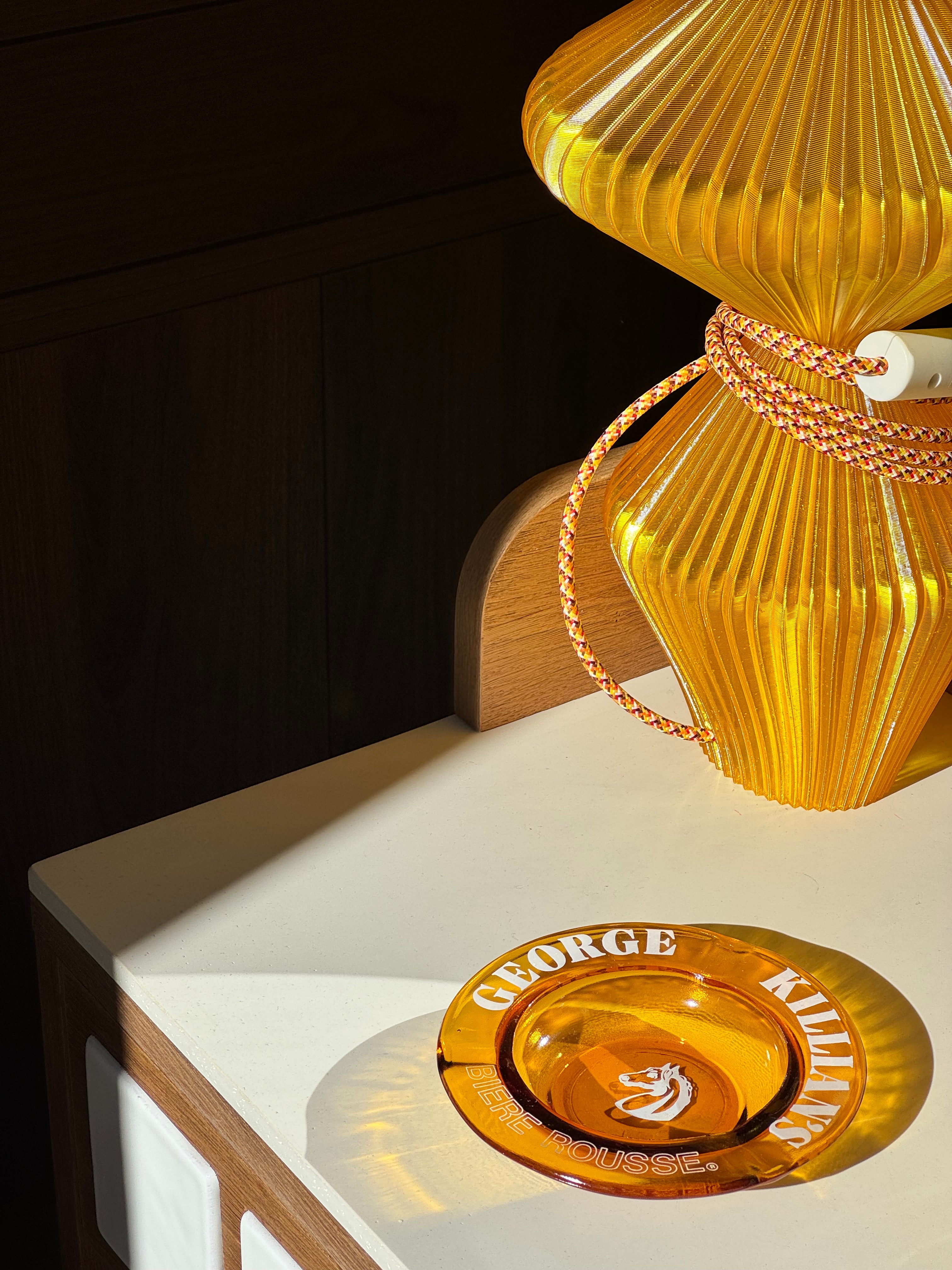 Lampe Marie-Lee Translucide - Jaune