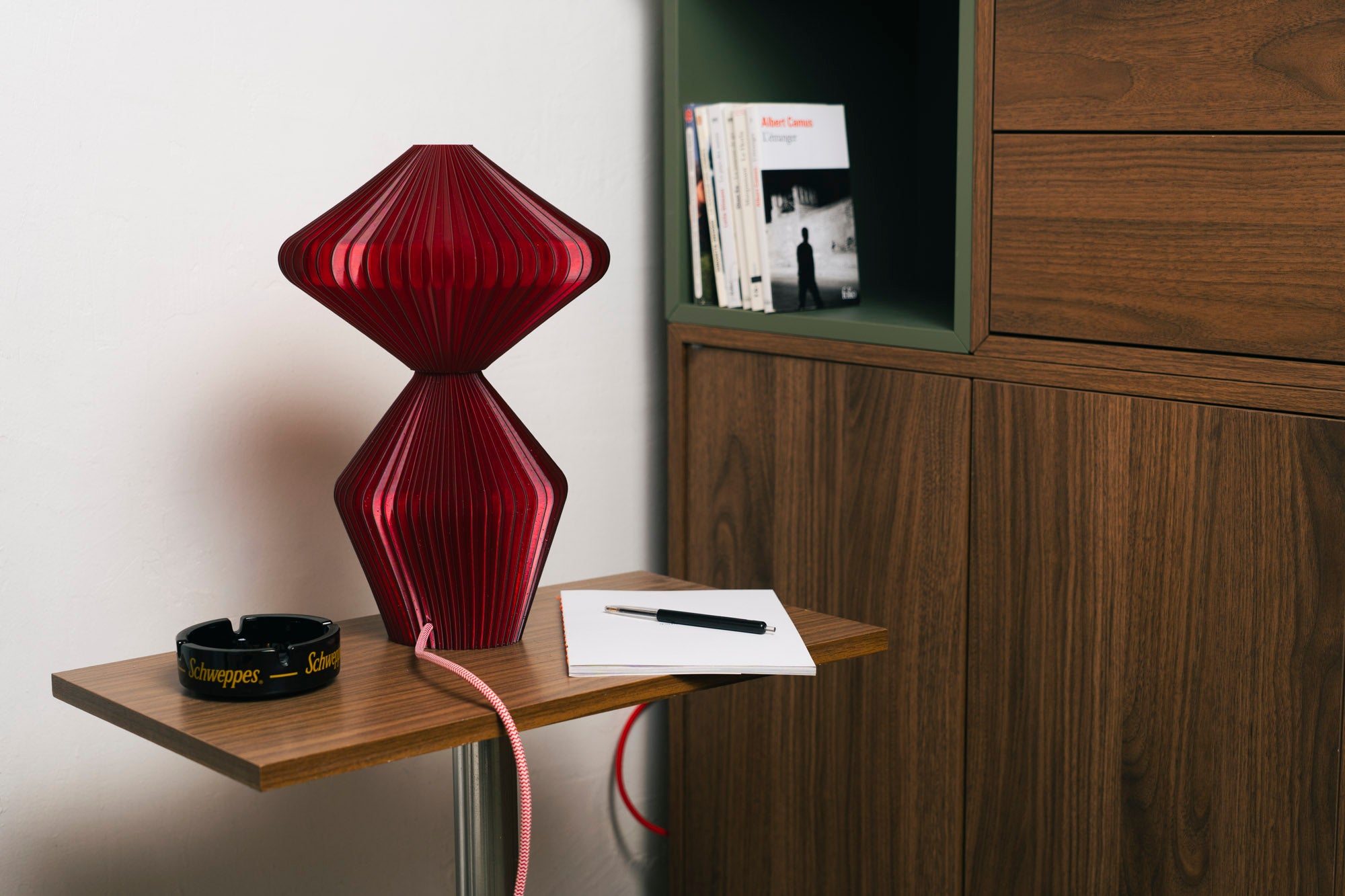 Lampe Marie-Lee Translucide - Bordeaux