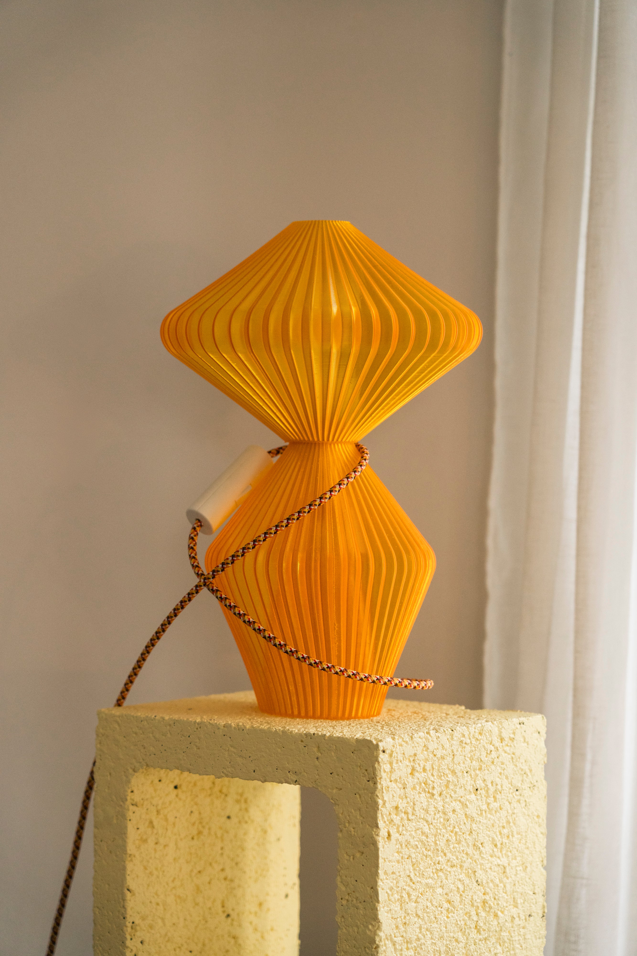 Lampe Marie-Lee Translucide - Jaune