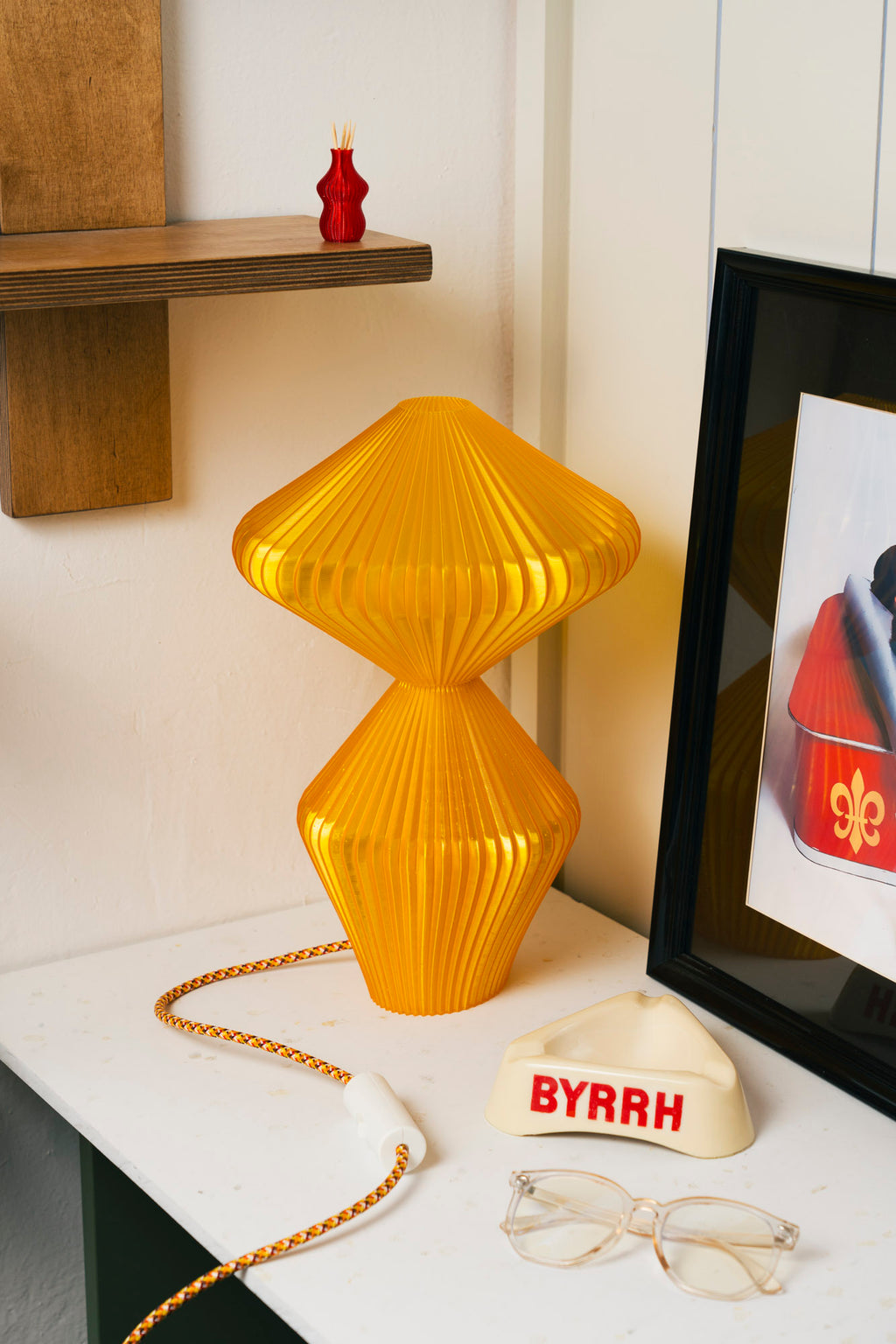 Lampe Marie-Lee Translucide - Jaune