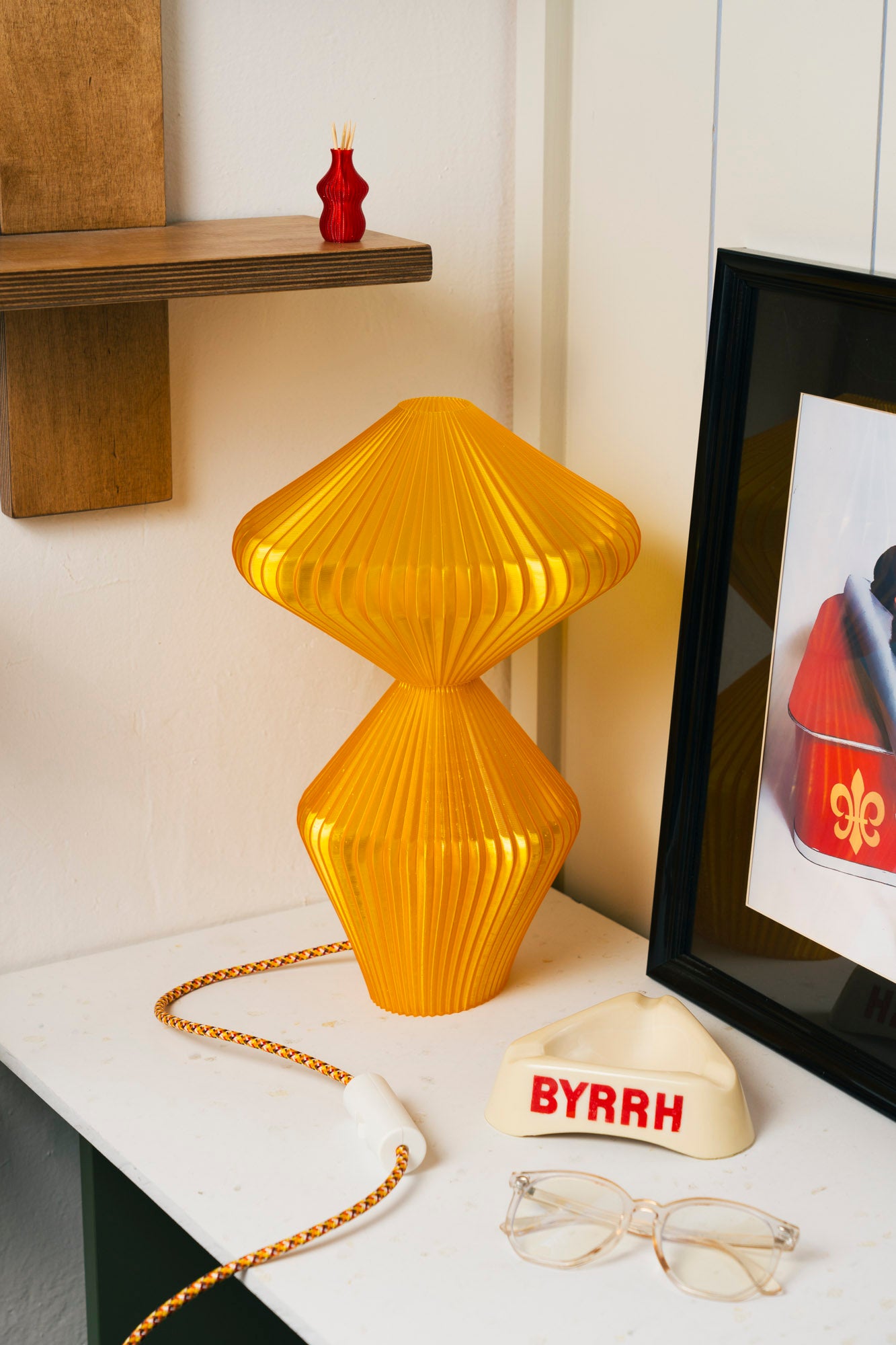 Lampe Marie-Lee Translucide - Jaune