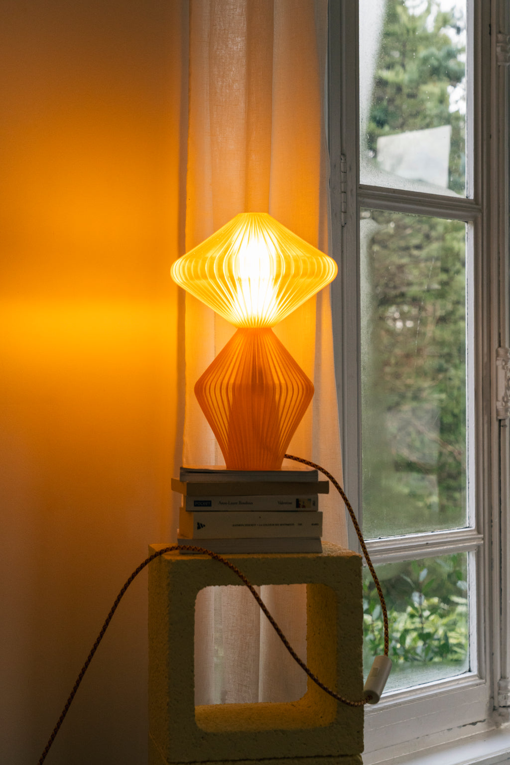 Lampe Marie-Lee Translucide - Jaune