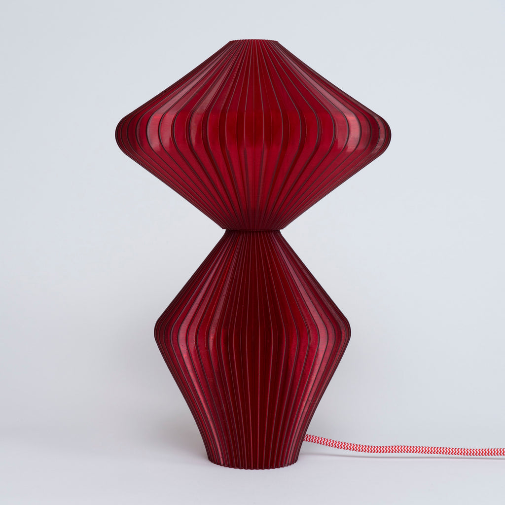 Lampe Marie-Lee Translucide - Bordeaux