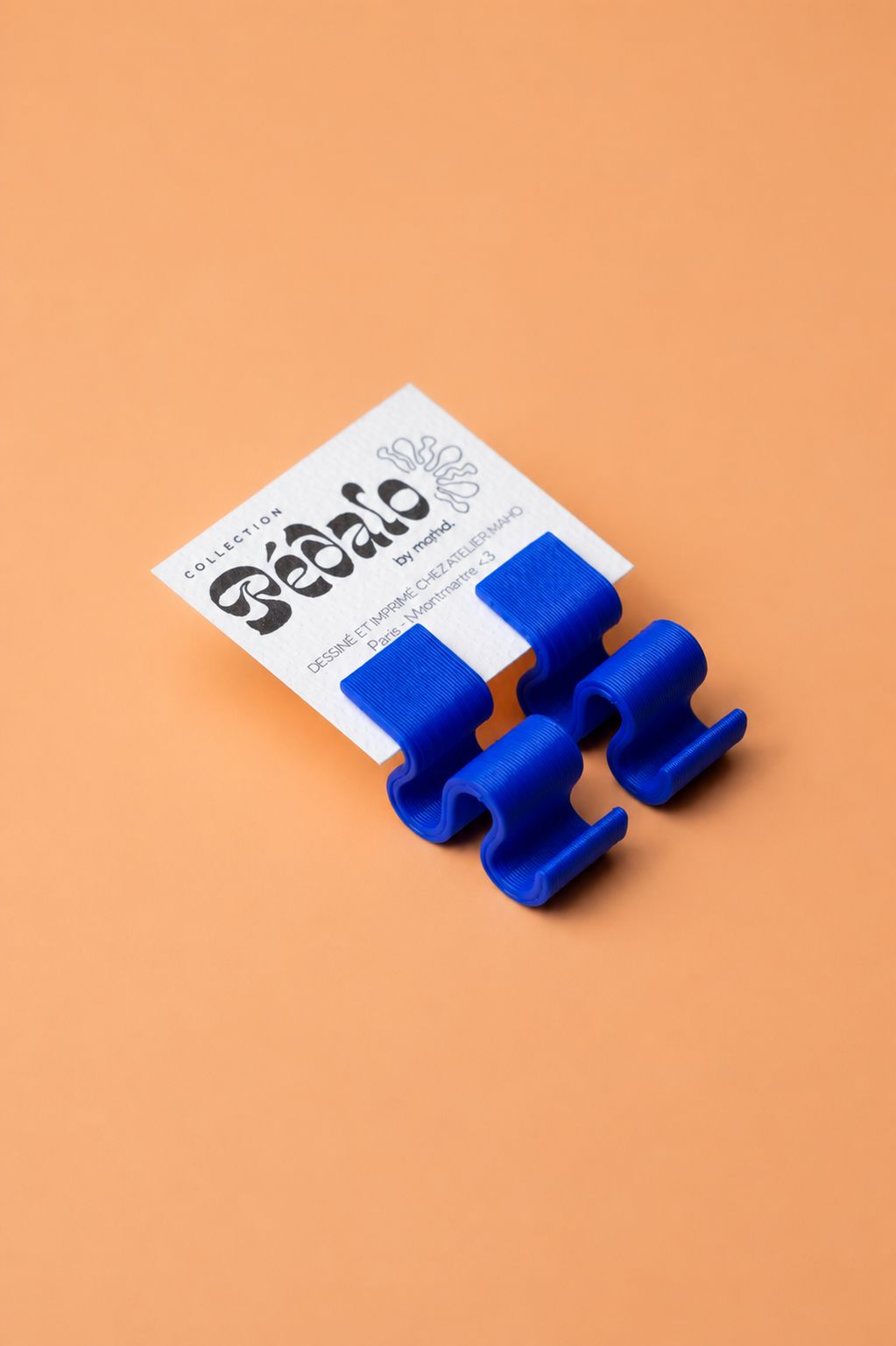 Boucles d’Oreilles - Bleu Klein