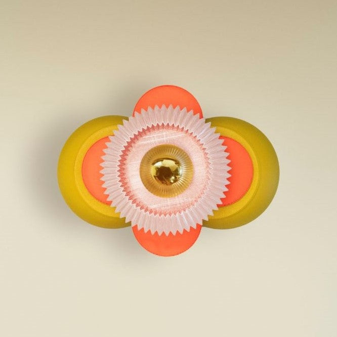 Petit Fleuron Fuschia & Rose Pâle